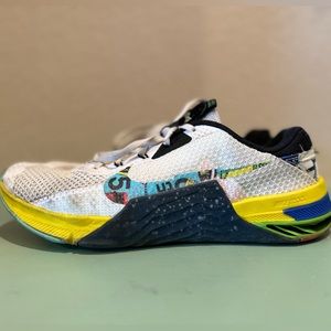 Nike Metcon 7 AMP “12 Days” Size 11. Jock/trashed